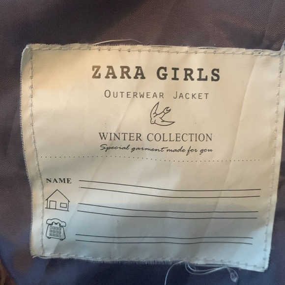 Zara Girls - Outerwear Jacket - Winter Collection - Picture 5 of 7